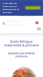 Mobile Screenshot of ecolegalilee.fr